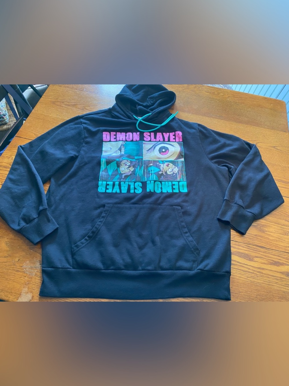 Demon Slayer Hoodie Black XL